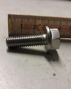 Hexagon flange bolt M 8x 25 DIN 6921 SST